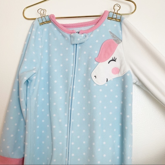 Carter’s unicorn footed sleeper - Picture 4 of 7